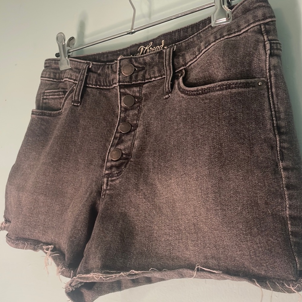 Faded Black/Gray Daisy Dukes